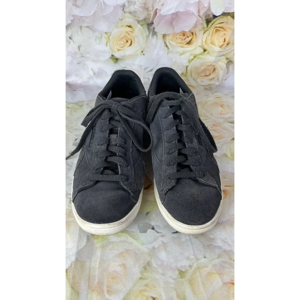 Reebok Classic Shoes Women's Size 7.5 Sneakers Charcoal Gray Suede Skate Y2K
